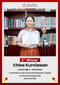 Chloe Kurniawan - 2nd Winner SMC 2023